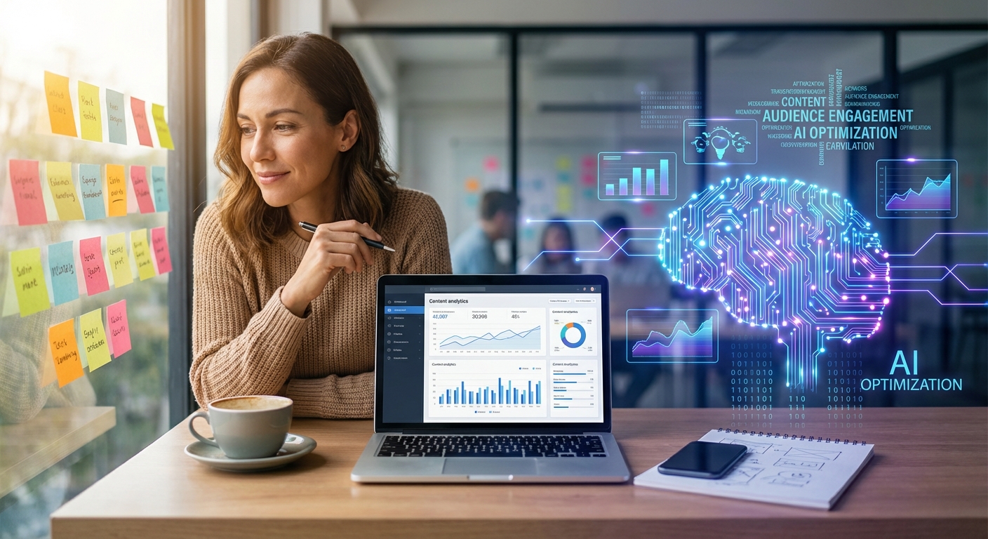 Hochmoderner KI-Kern in einem deutschen mittelständischen Bürogebäude